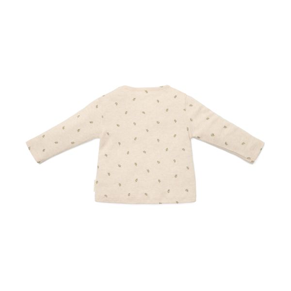 Little Dutch Newborn NOOS Little Farm - T-shirt lange mouw maat 50 - Green leaves
