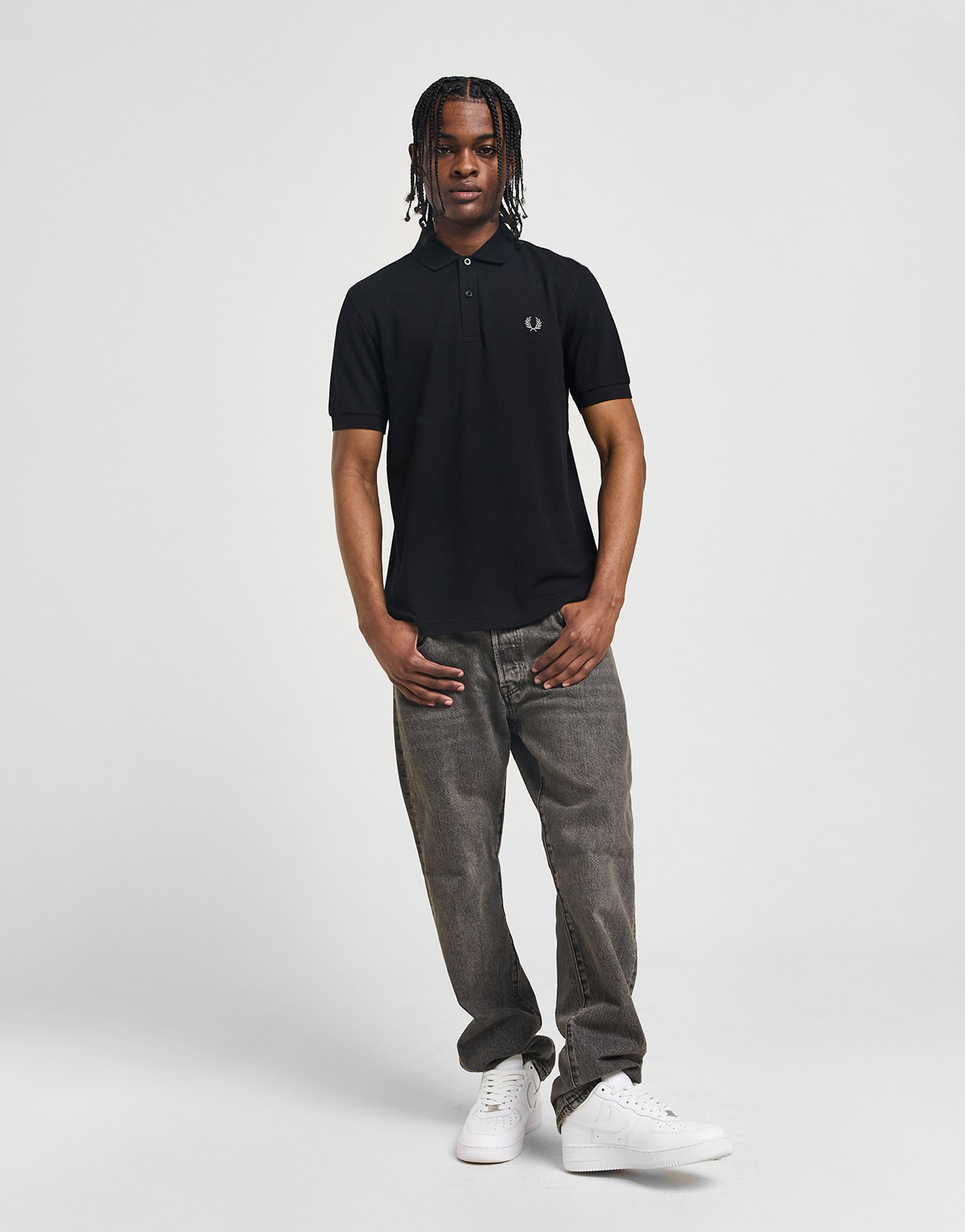 Fred Perry Polo Plain Manches Courtes Homme