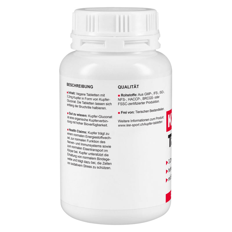 Kupfer Tabletten