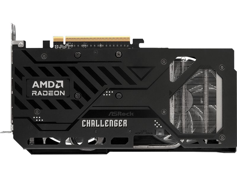 ASRock Grafikkarte AMD Radeon 9060 XT Challenger 16GB OC Grafikkarte mit 16GB Speicherkapazität