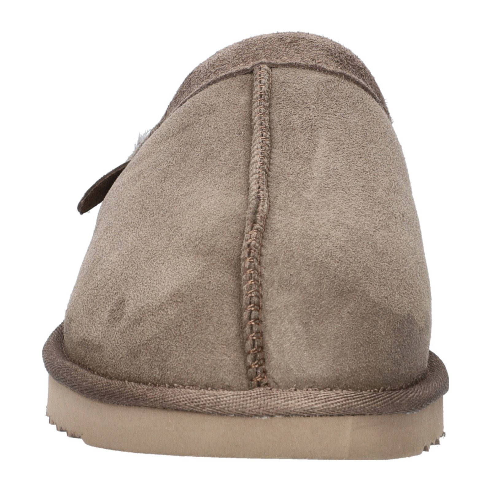 Rohde suède pantoffels taupe