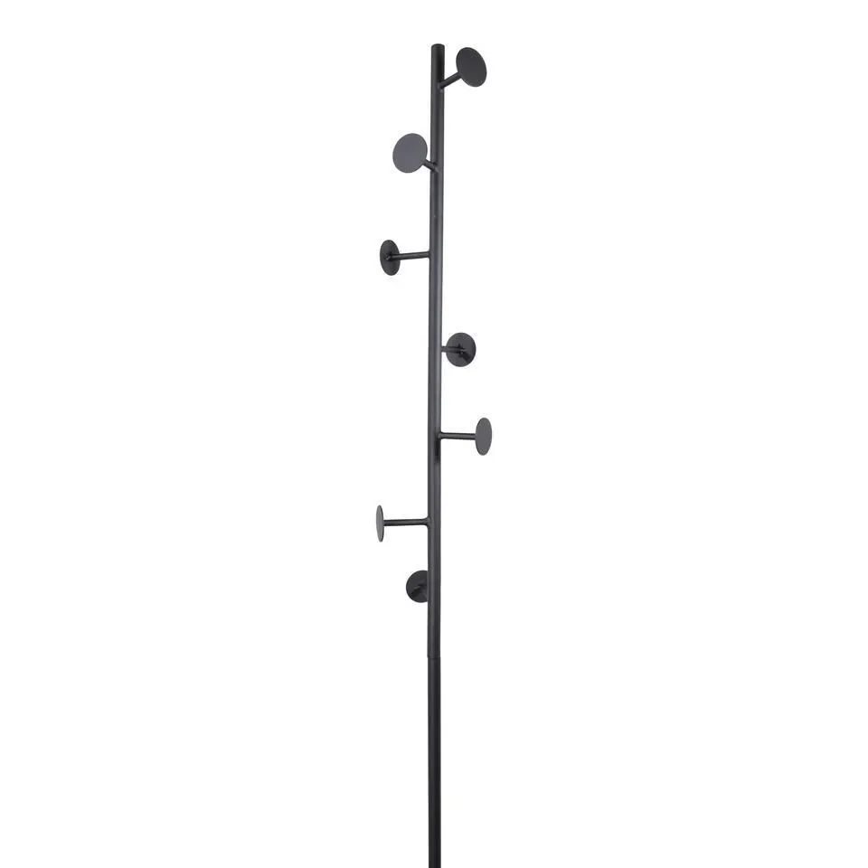 LOFT42 Bern staande kapstok - Zwart - Metaal - 170x27