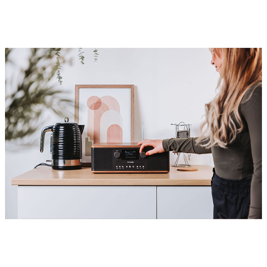 Pure Classic C-D6 - Noir/Noyer