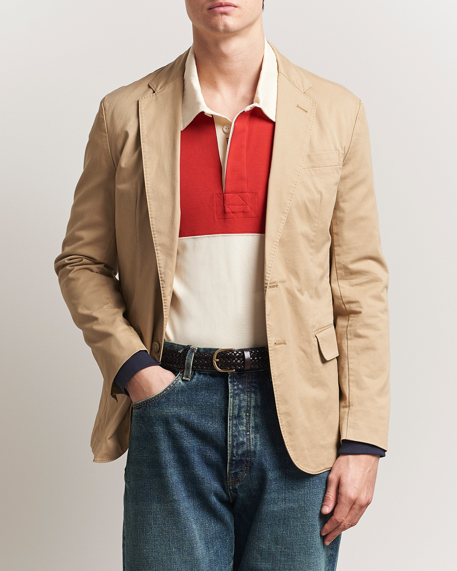 Polo Ralph Lauren Cotton Sportcoat Monument Tan
