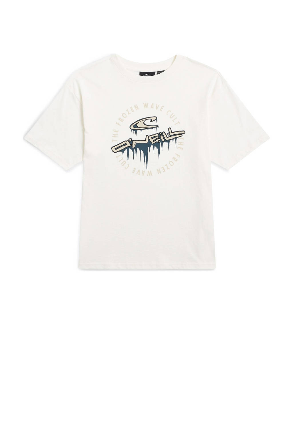 O'Neill T-shirt met printopdruk wit