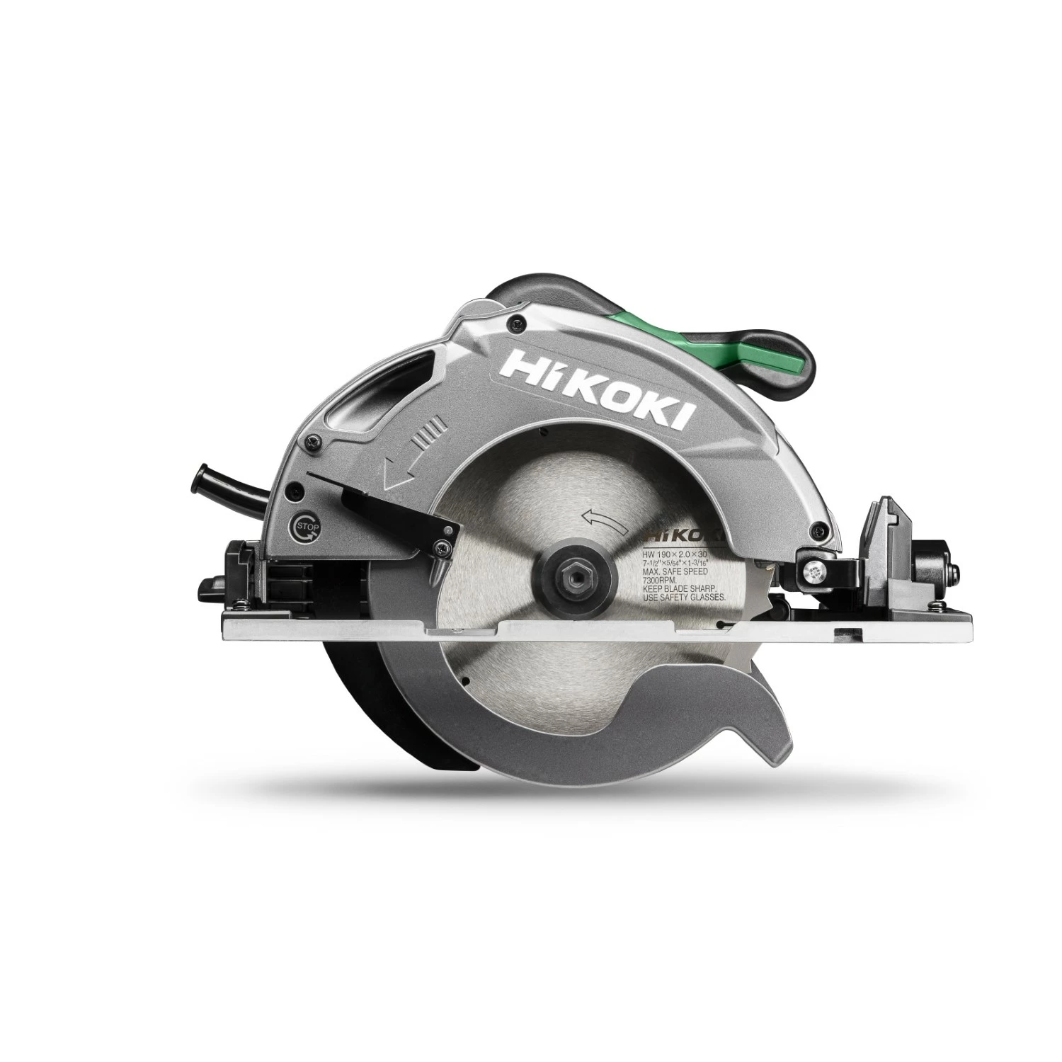 HiKOKI C7BUMP1Z Cirkelzaag incl. geleiderail (1400mm) in tas - 1300W - 190mm