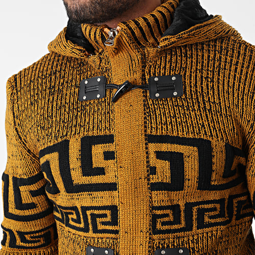 Gilet Zippé Capuche 3014 Orange