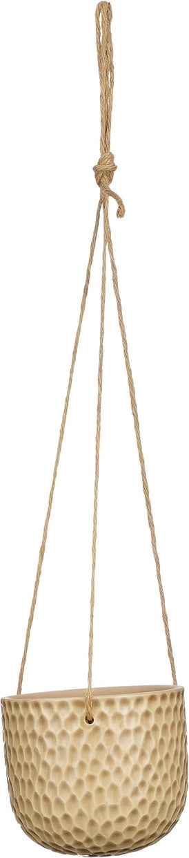 Mica Decorations hangpot James beige D 12,5 H 11 cm