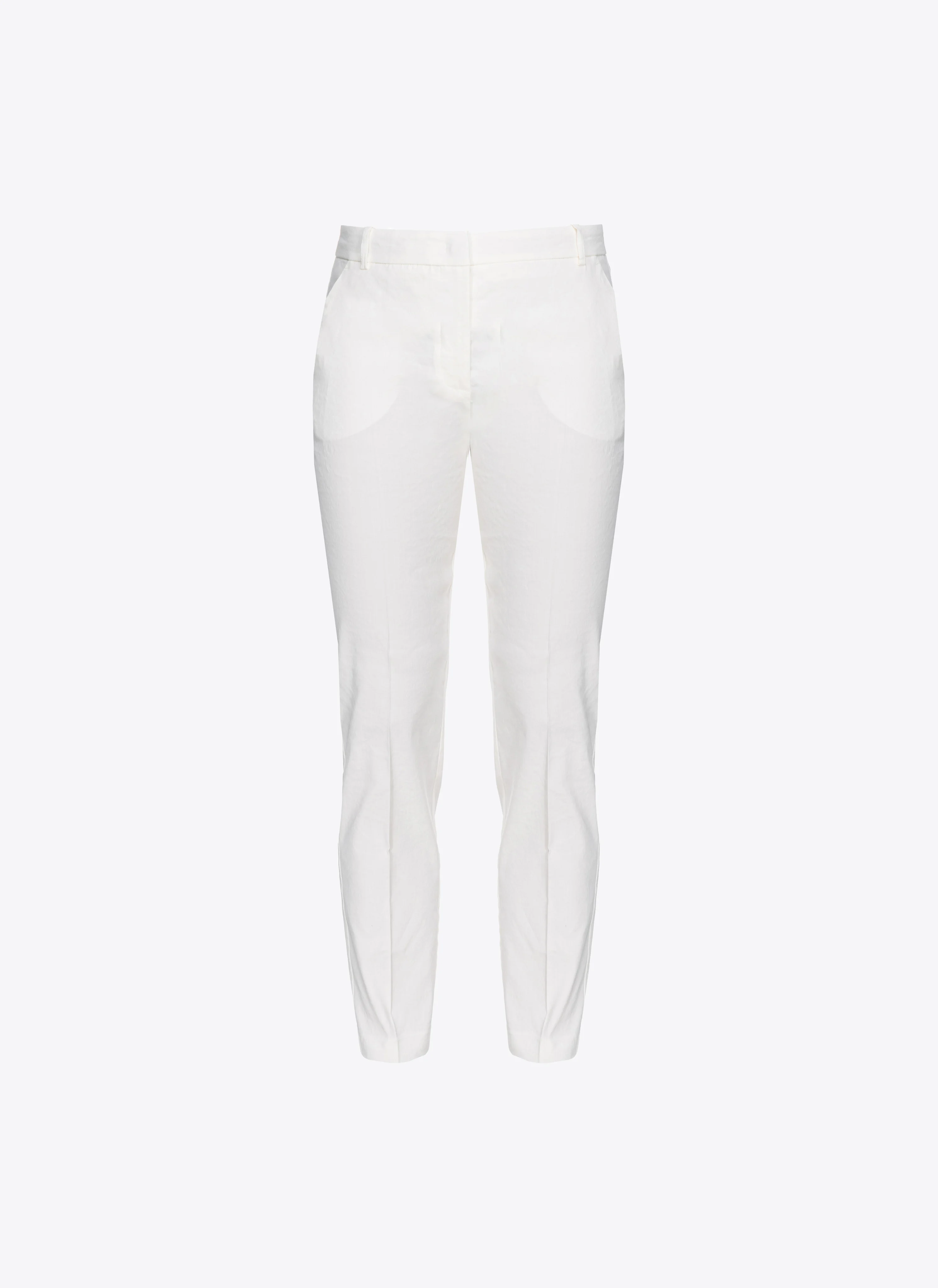 Pantalon cigarette | Blanc