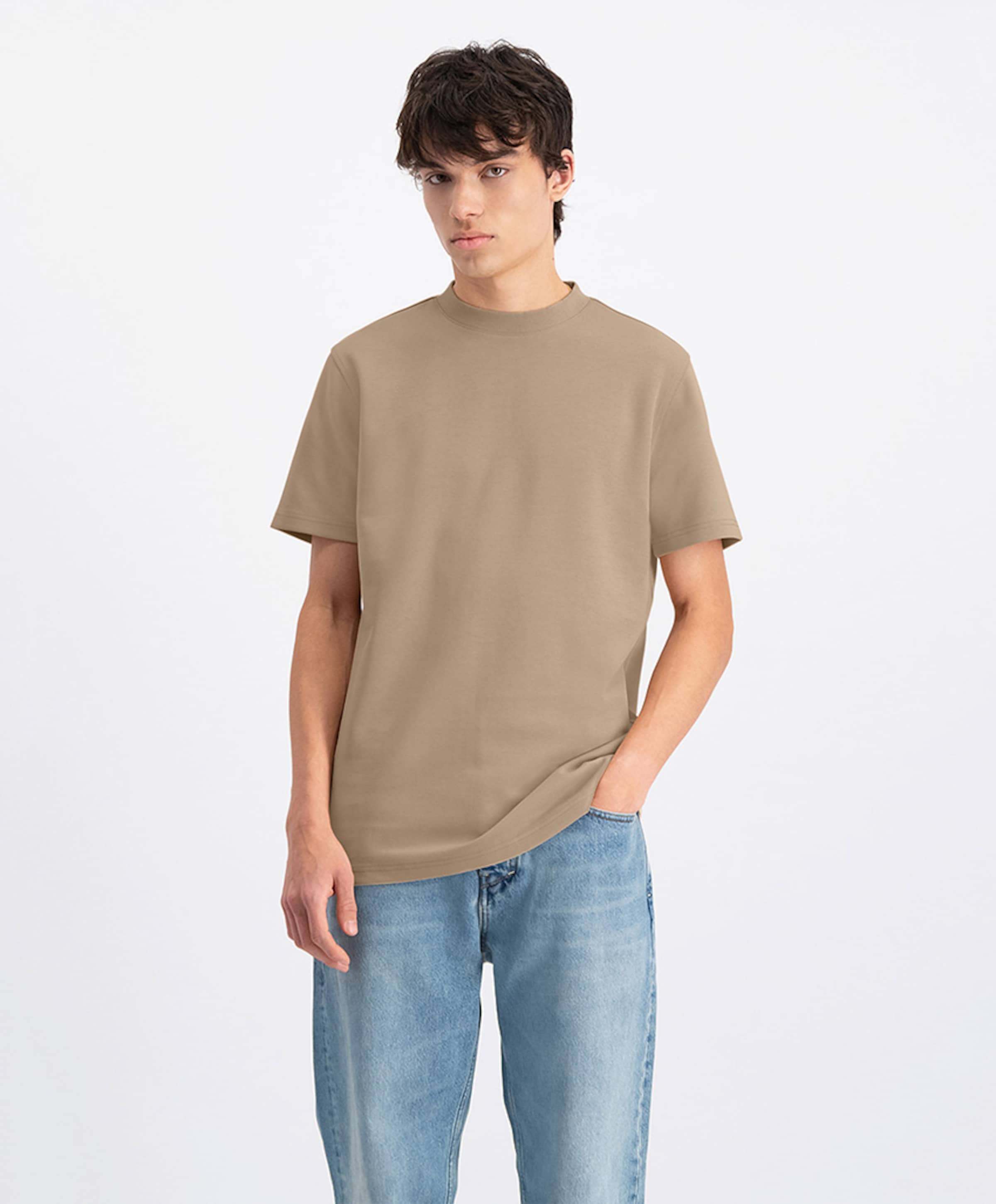 Law of the Sea Heren T-shirt beige