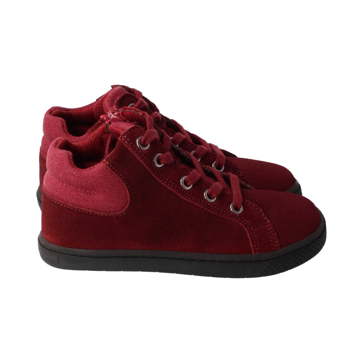 WL32051-1 berry STAY-HAPPY velours textil laces zipper Weite/W