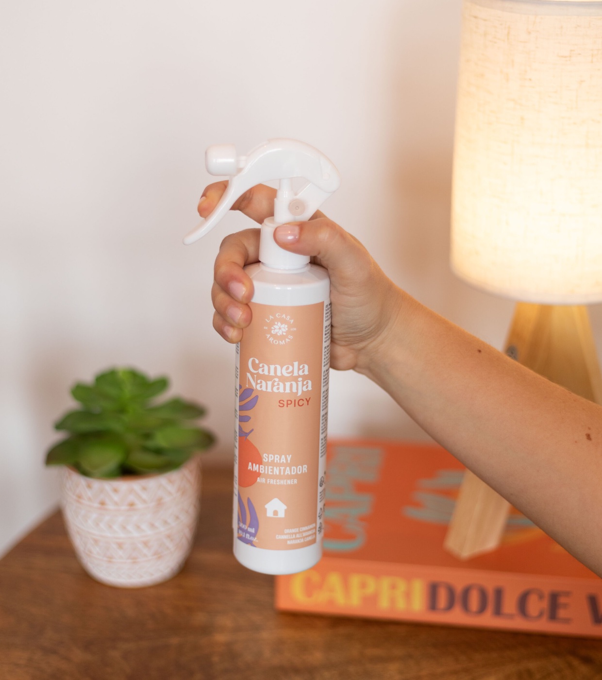 La Casa de los Aromas - Aromatizador de Ambientes em Spray - Canela Naranja