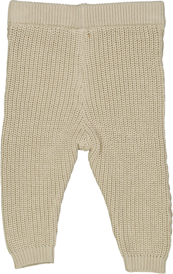 Müsli by Green Cotton Knit chunky pants Oat