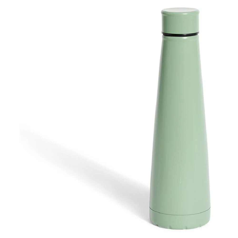 Bouteille isotherme en inox vert 400ml