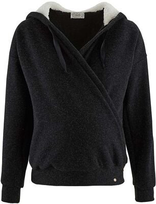 Cache Coeur SWEET HOME Gravid- og Ammehoodie, Black