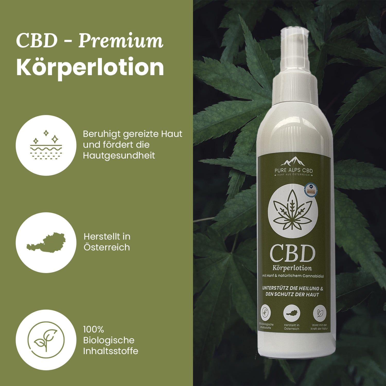 Pure Alps CBD Bodylotion