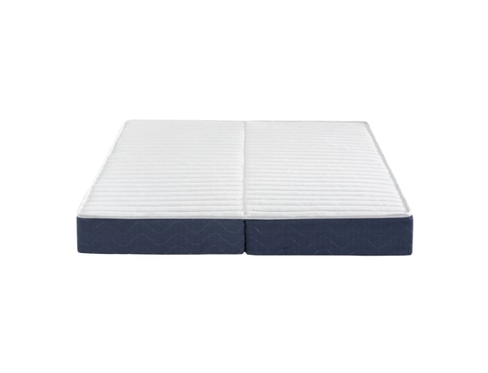 SOMEO - Matelas ressorts rêve 400 clic-clac blanc 65+65x190 (clic cl...