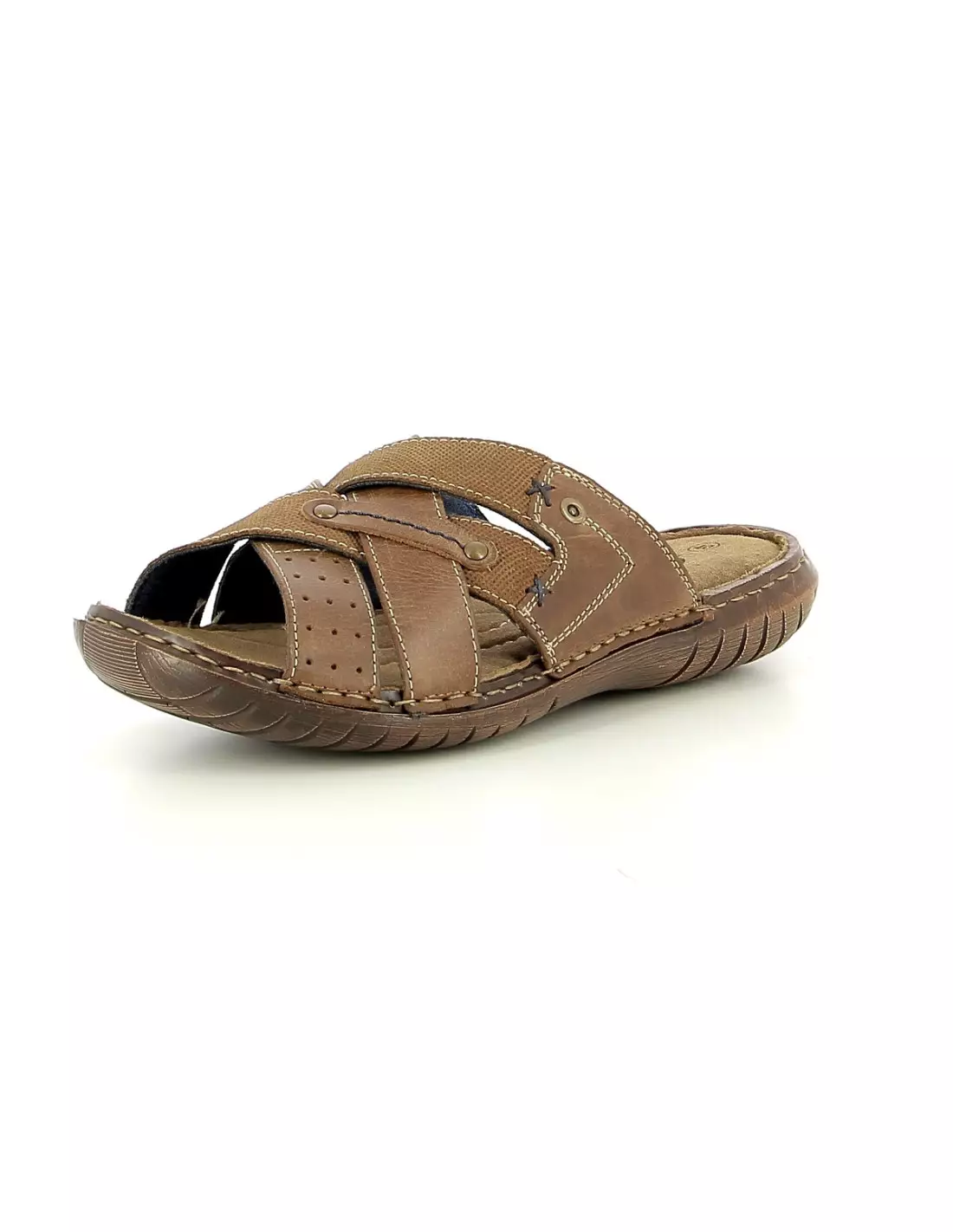 POINT D ORGUES TEMANIAC 38423 WALLNUT - Sandales, mules & nu-pieds Brown