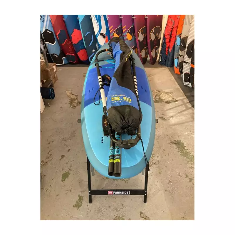 Board Windsurf Fun Ride 155 ES JP Occasion + Gréement 5.8 Maverick complet