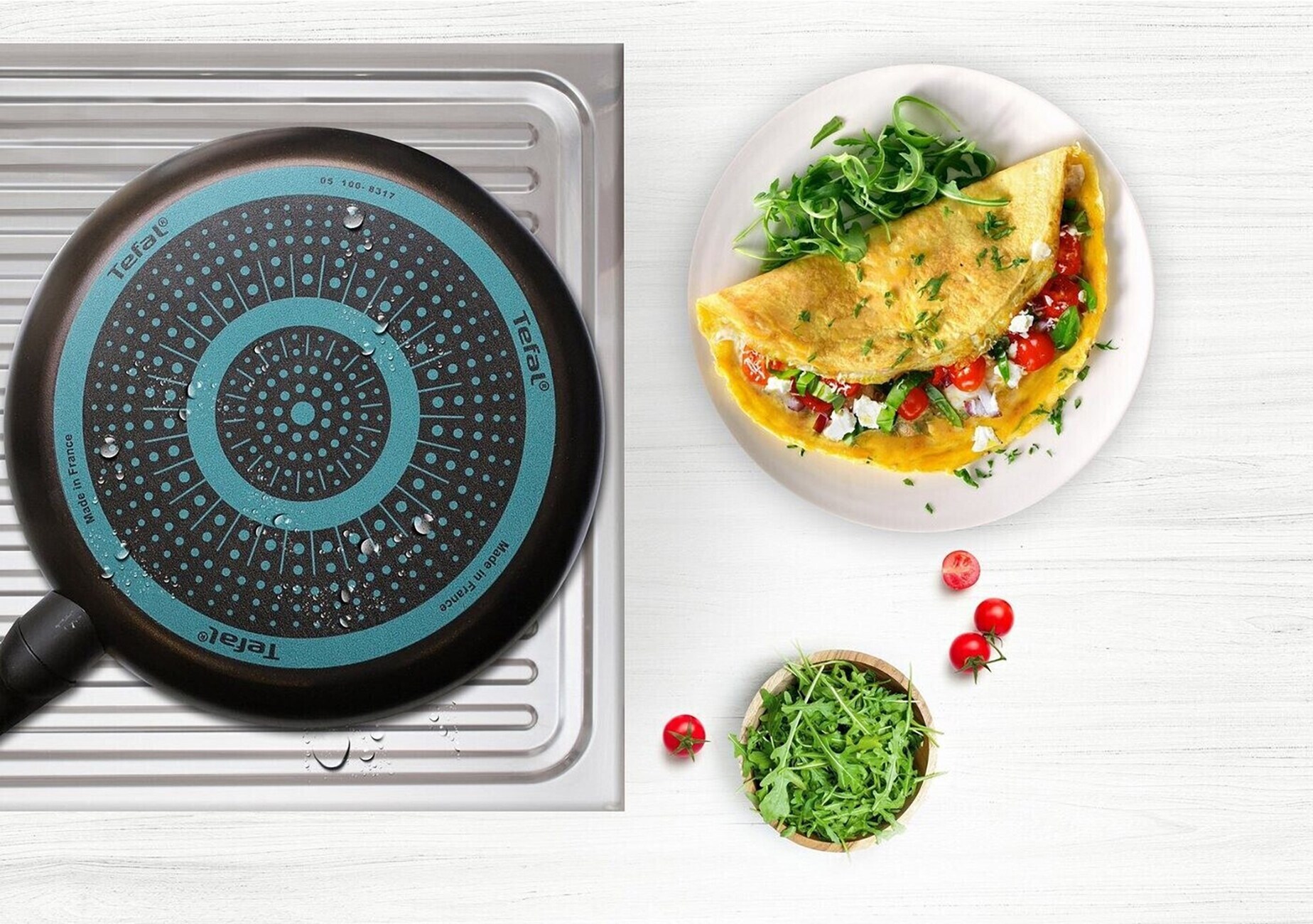 Tefal EASY COOK & CLEAN schwarz Bratpfanne