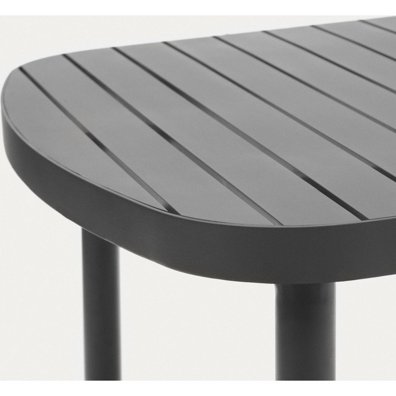 Table basse d'extérieur Joncols - structure aluminium