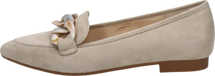 Gabor Stijlvolle Suède Loafer voor Dames Beige Dames