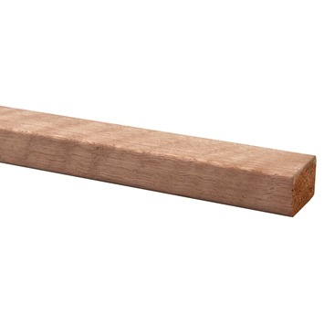 Lat hardhout geschaafd 28x44 mm 210 cm