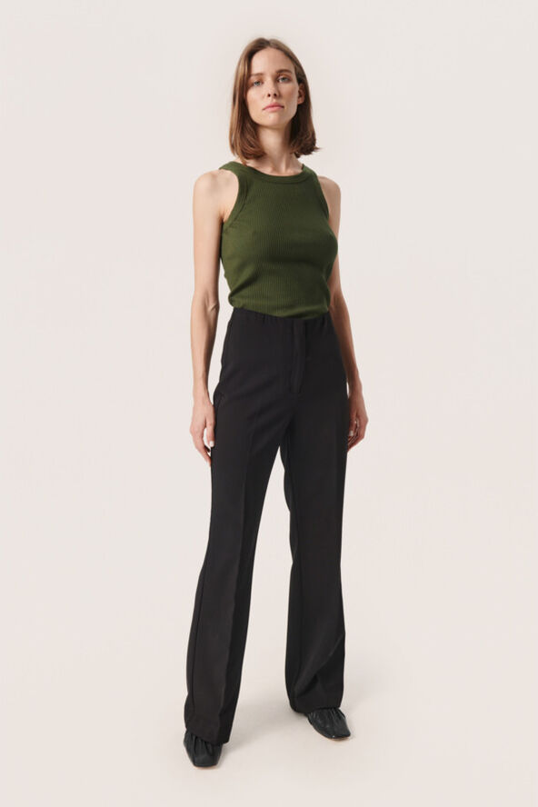 Soaked in Luxury SLCorinne Pants Black