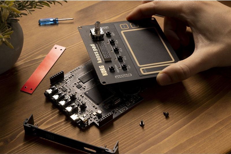 Korg - NTS-3 Kaoss Pad Kit - Digitale Effectenunit - Zwart - Inclusief Softwarepakket