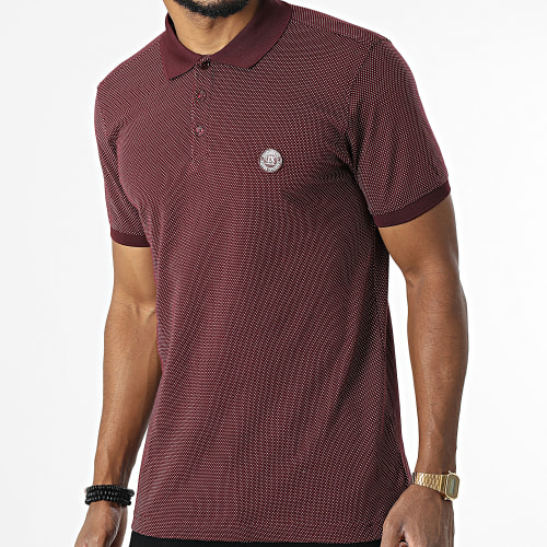 Polo Manches Courtes Baky Bordeaux