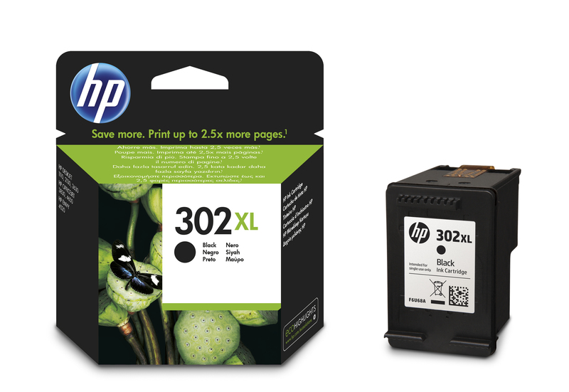 HP 302XL Tintenpatrone, schwarz