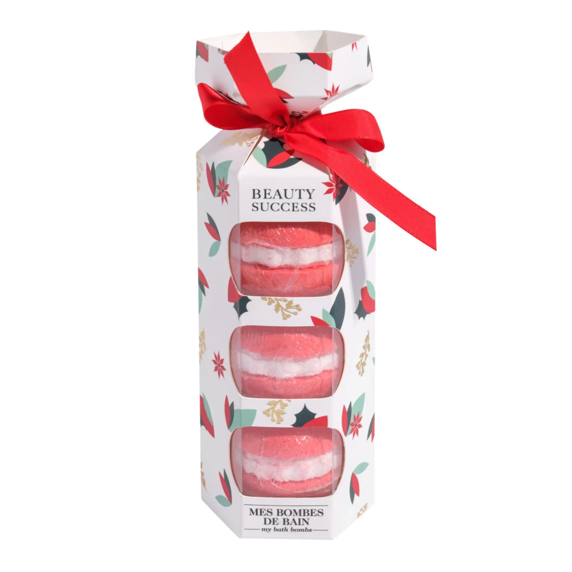 Beauty Success - Douceur des Bois Mes Bombes de Bain 3x50g - Sels, perles et cubes de bain