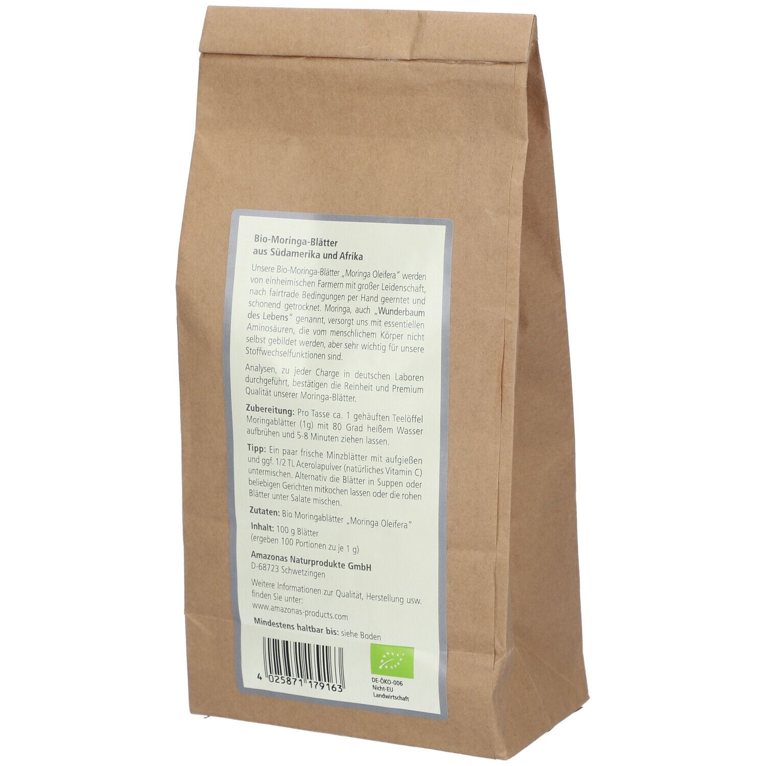 Moringa BIO Blätter