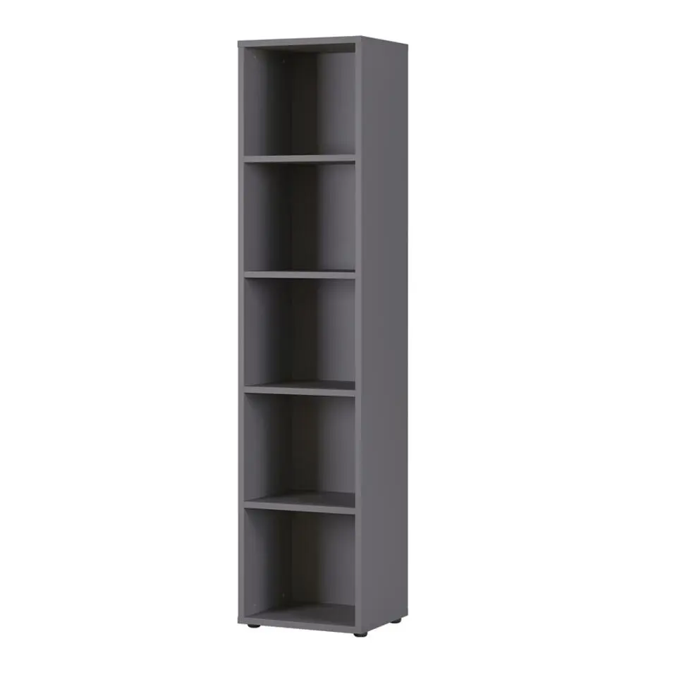 Boekenkast Osmond 45cm - grafiet