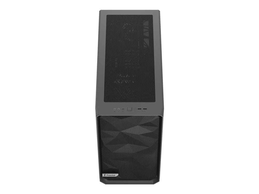 Fractal Design Meshify 2 - Tower - udvidet ATX - ingen strømforsyning (ATX) - sort - USB/Lyd