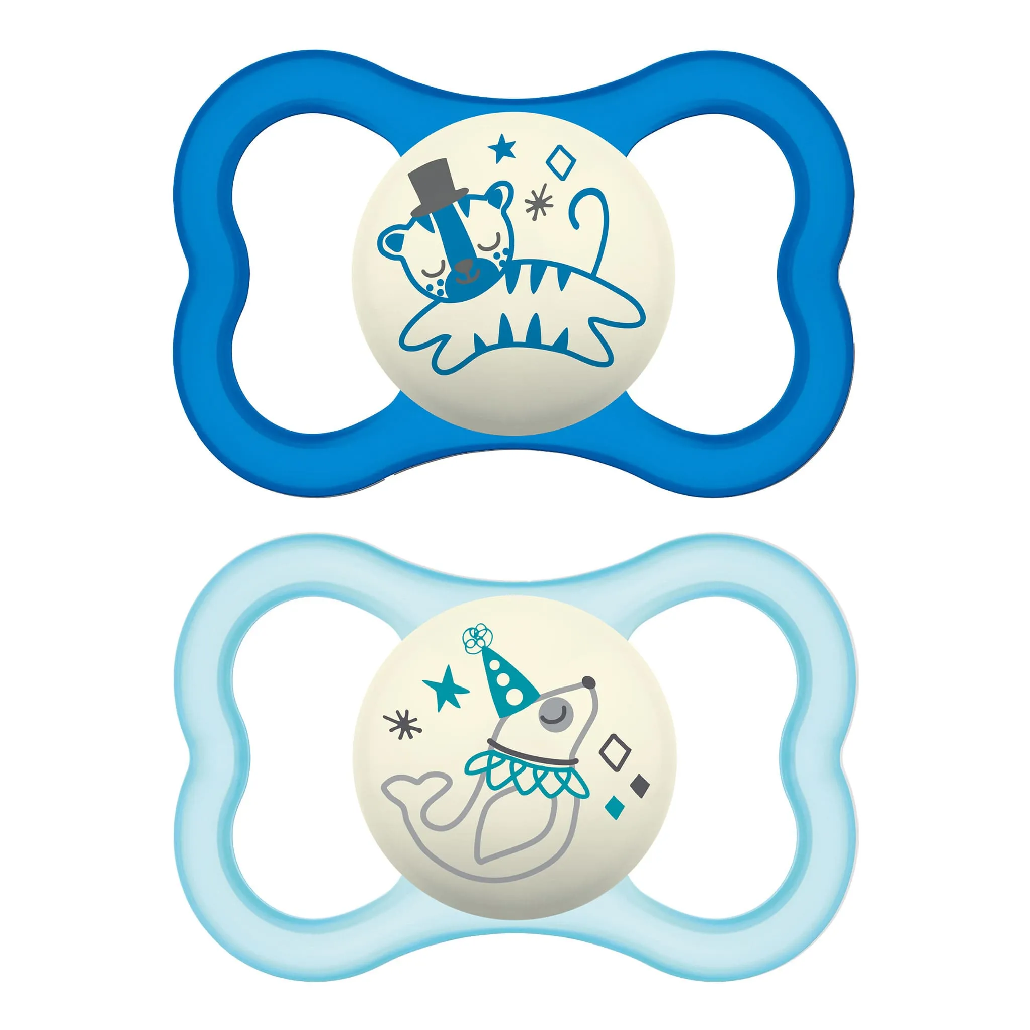 Mam Baby Suce Orthodontique AirNight 6+mois Paquet de 2