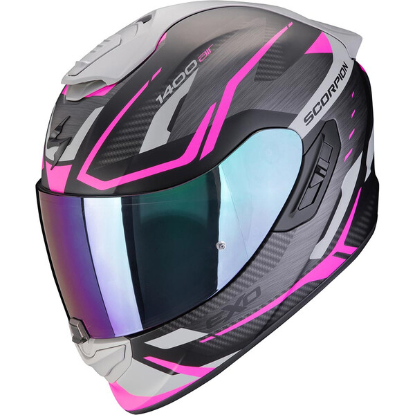 Scorpion - Casque Exo-1400 Evo II Air Accord Noir Mat / Rose