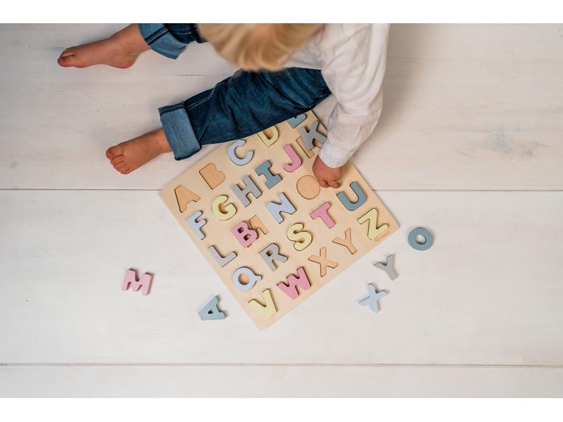 Kindsgut Holzpuzzle ABC – Puzzle Hanna Spielerisch das Alphabet kennenlernen