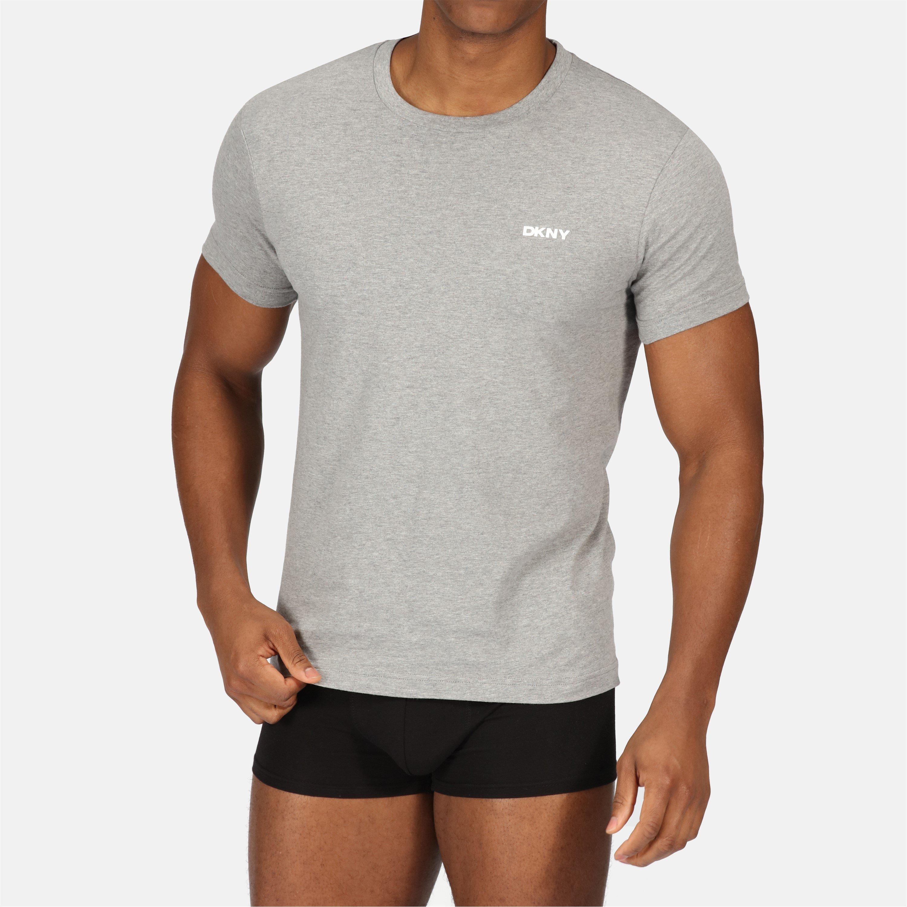 DKNY 3 Pack Short Sleeve T Shirt Mens