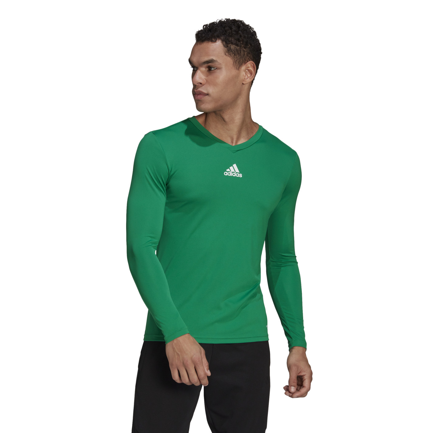 Adidas Team Base Ondershirt Lange Mouwen Groen