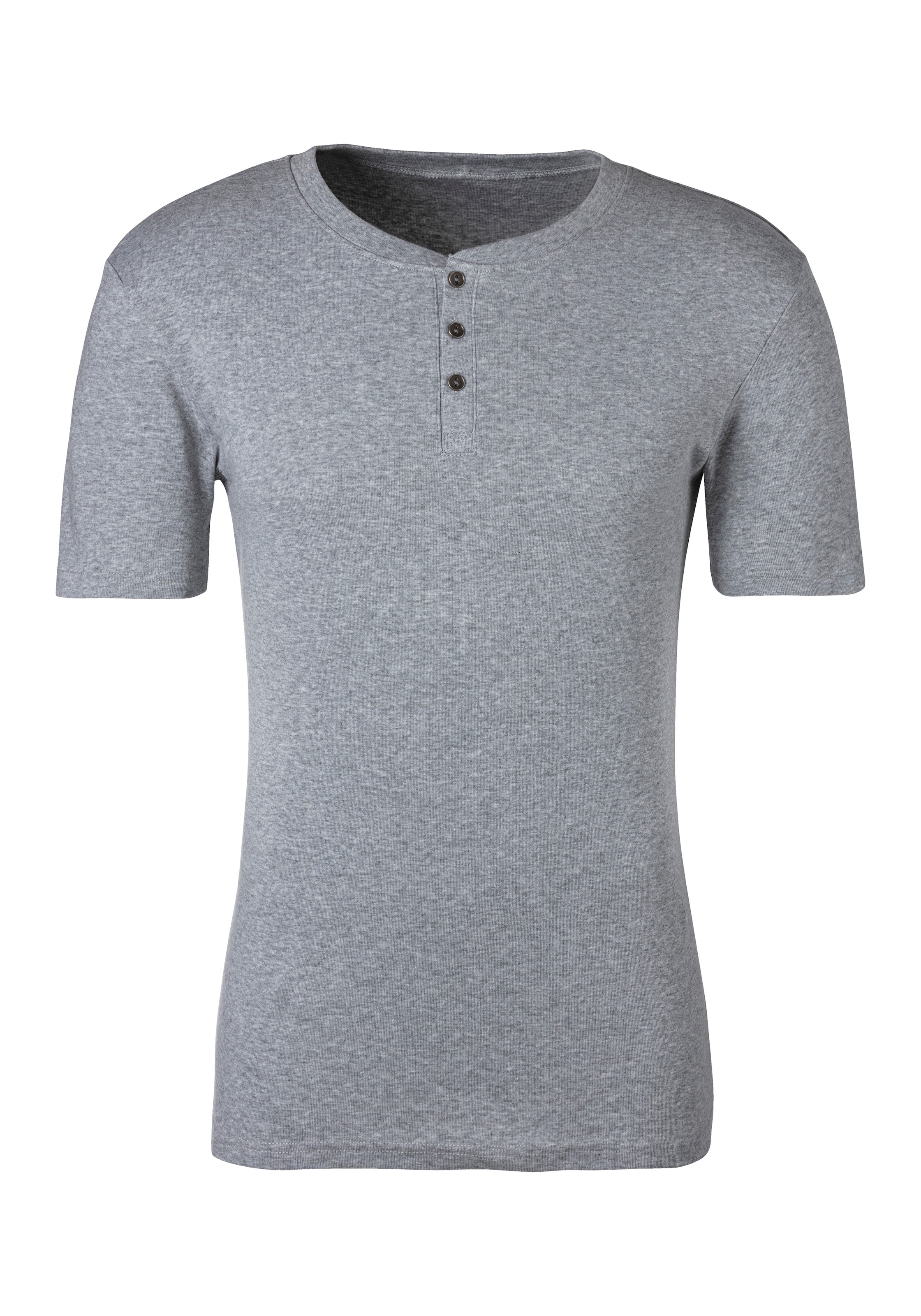 H.I.S T-Shirt , mit aufwendiger Knopfleiste, perfekt als Unterziehshirt