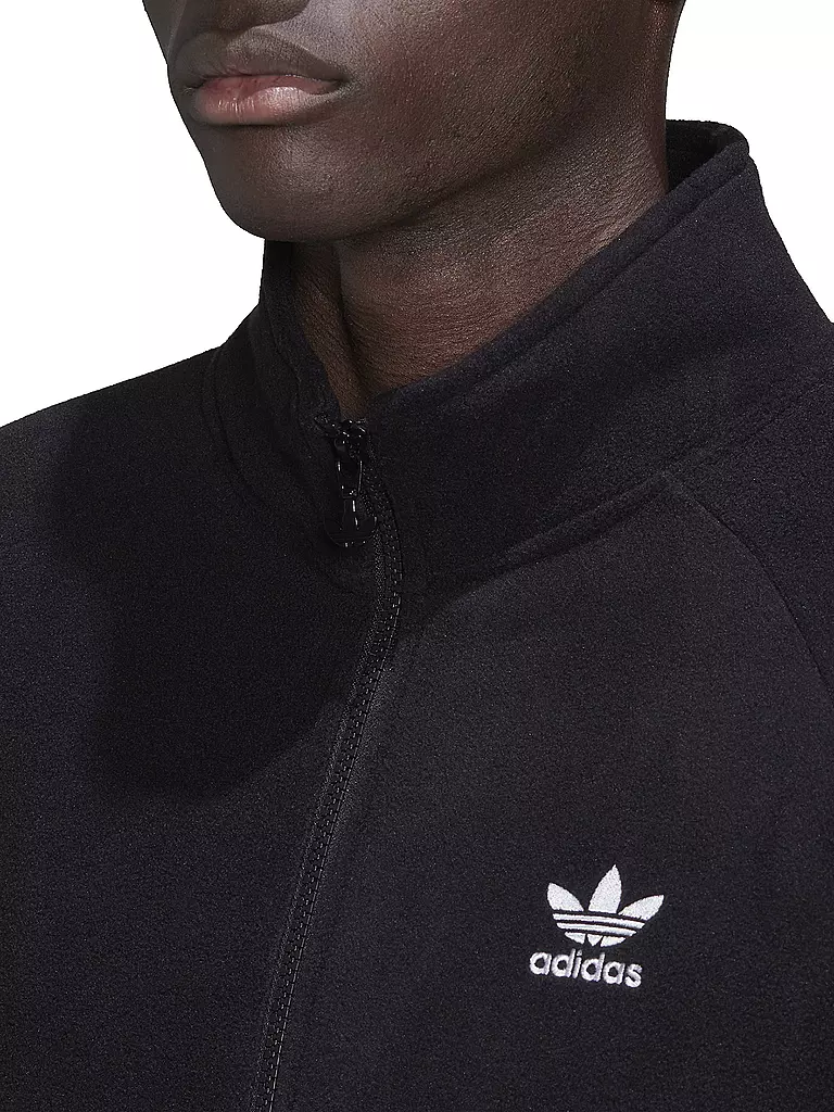 ADIDAS ORIGINALS Fleecejacke schwarz