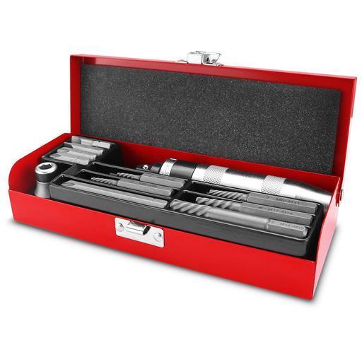 Conjunto de ferramentas para máquinas Daytona D520PSKIT com 520 peças, armário de 6 gavetas e armário de rolos com 7 gavetas.