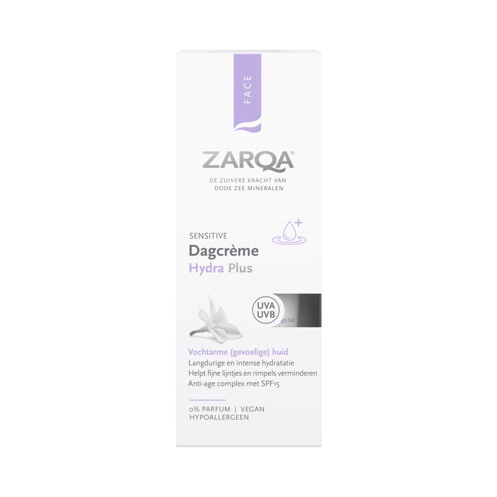 Zarqa Dagcrème Hydra Plus SPF15 Sensitive50 ml