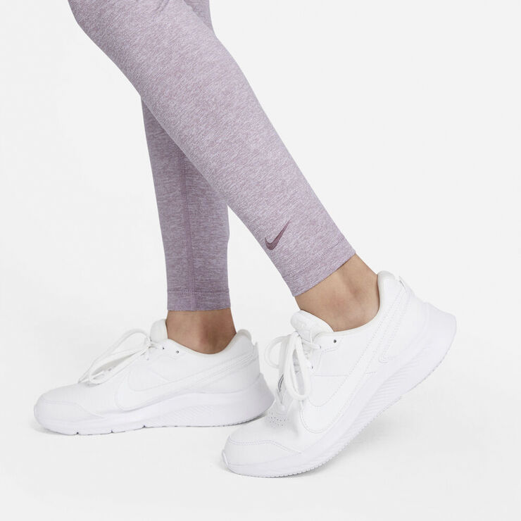Nike Dri Fit One Luxe High Rise Traeningstights Lilla