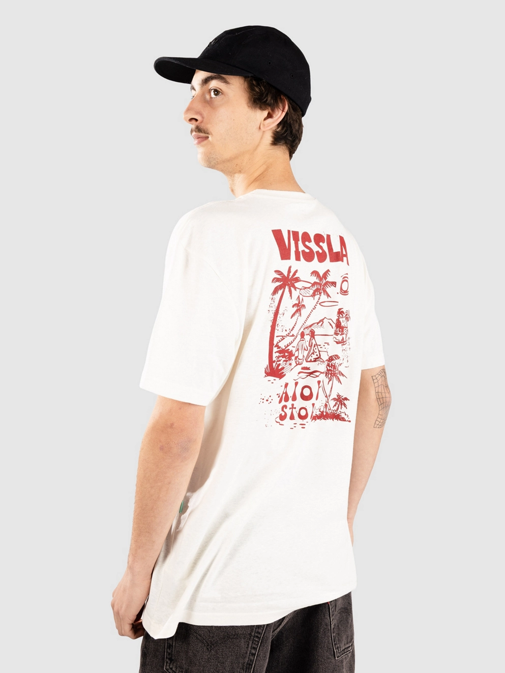 Vissla Aloha T-Shirt vintage white