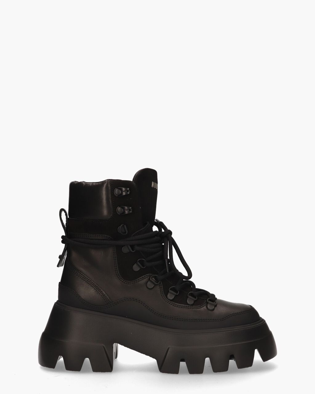 Nubikk Flore Montagne Zwart Dames Veterboots