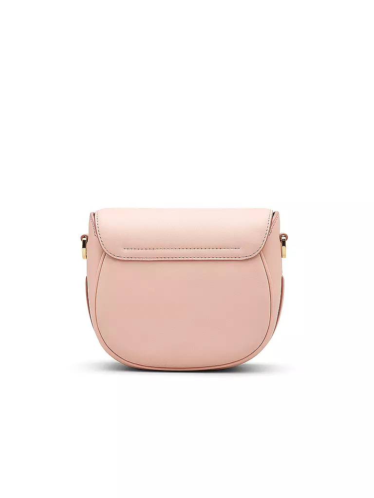 MARC JACOBS Ledertasche - Mini Bag THE SMALL SADDLE BAG rosa