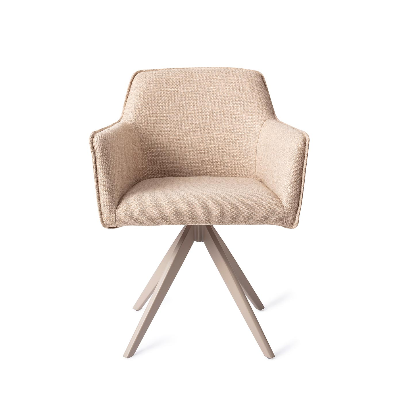 Jesper Home Eetkamerstoel Hofu - Turn Beige Wild Walnut