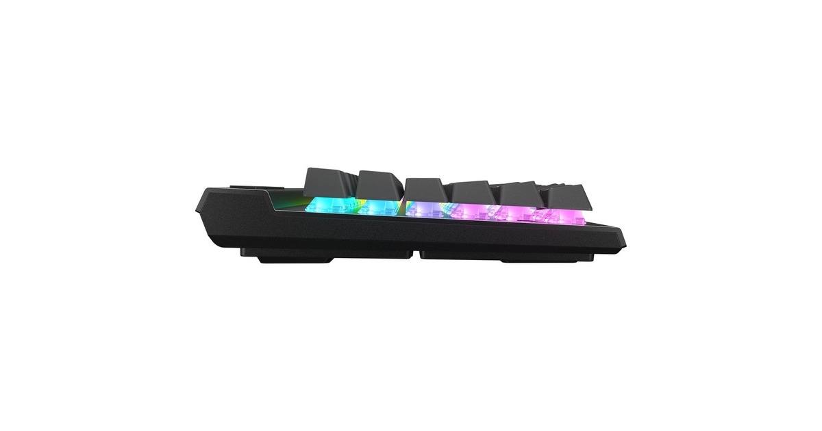 CorsairK70 MAX RGB, gaming toetsenbord  (Zwart, US lay-out, Corsair MGX, RGB leds, PBT double-shot)